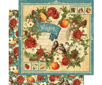 Graphic 45 Winter 12x12 Inch Paper Pack (4501615) Graphic 45 Winter 12x12 Inch Paper Pack (4501615)
