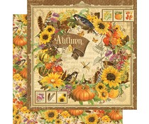 Graphic 45 Autumn 12x12 Inch Paper Pack (4501621) Graphic 45 Autumn 12x12 Inch Paper Pack (4501621)