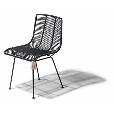 Chaise de salle à manger noir