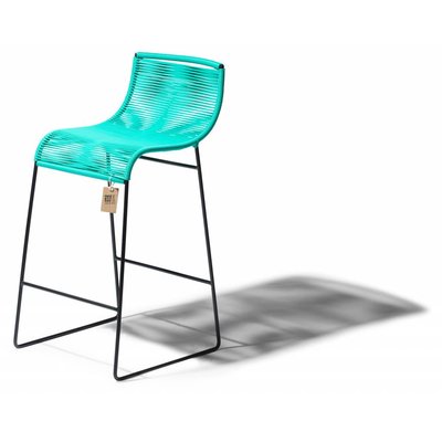 Tabouret de barZicatela turquoise