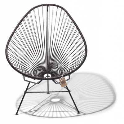 Silla Acapulco marrón chocolate
