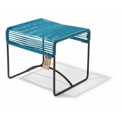 Xalapa banc/pouf bleu pétrole