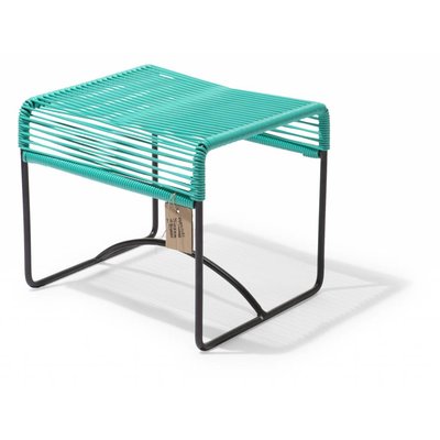 Xalapa bench or footrest turquoise