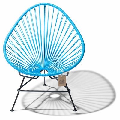 Acapulco Stuhl blau, 100% handgefertigt in Mexiko