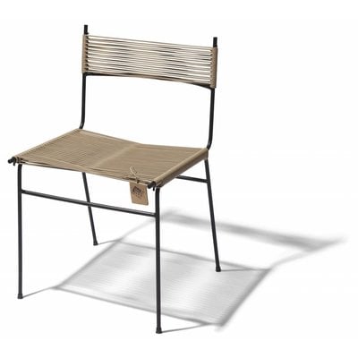 Chaise de salle à manger Polanco beige