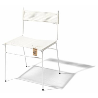 Chaise de salle à manger Polanco 100% blanc