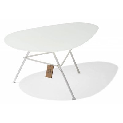Mesa Zahora - blanco - estructura blanca