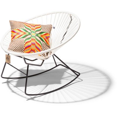 Silla Condesa mecedora blanco