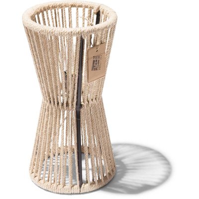 Totem lamp hemp rope