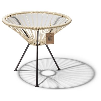Table Japón beige with glass table top