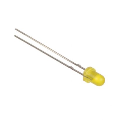 LED 3 mm yellow diffused