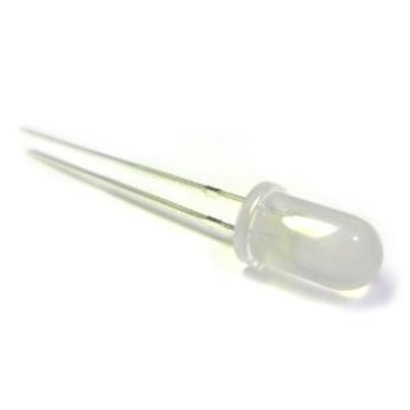 LED 5 mm cool white diffused