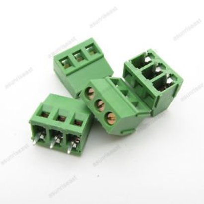 Printconnector with screw terminal 3 pin