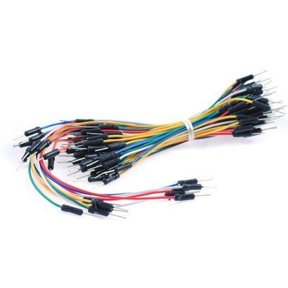 Breadboard jumper wire set 65 wires