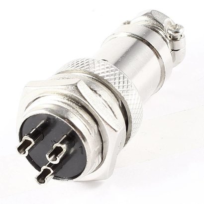 GX16-3 Connector, 3 Pins Power Connector