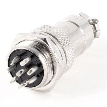 GX16-8 Connector, 7 Pins Power Connector