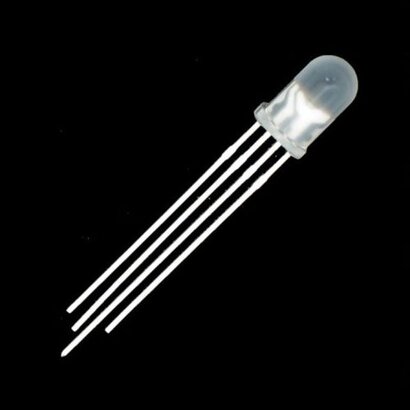 RGB LED 5mm Diffuus Common Anode
