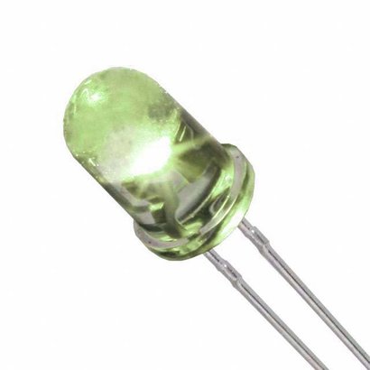 Optosupply Led 5mm Leaf Green clear