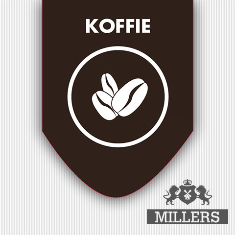 Koffie liquid Millers juice Silverline