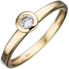 Ringe aus Gelbgold