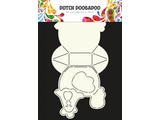 Dutch Doobadoo Dutch Card Art Chicken A4