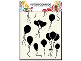 Dutch Doobadoo Dutch Mask Art A5 Balloons Norm/Heart