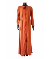 099 Maxi jurk pietra oranje 099 Maxi jurk pietra oranje
