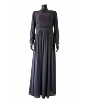 112 Maxi jurk milazo donker grijs 112 Maxi jurk milazo donker grijs
