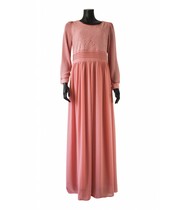 112 Maxi jurk milazo roze 112 Maxi jurk milazo roze