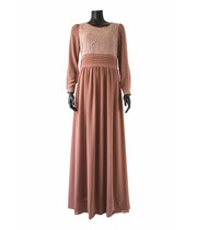 112 Maxi jurk milazo taupe 112 Maxi jurk milazo taupe