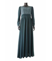 112 Maxi jurk milazo donker groen 112 Maxi jurk milazo donker groen