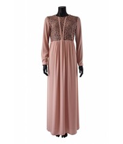 140 maxi jurk carrara roze 140 maxi jurk carrara roze