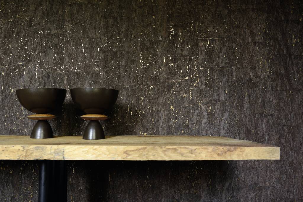 Kurk behang; eenvoud en luxe ineen