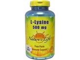 Natures Life L Lysine 500mg Natures Life L Lysine 500mg