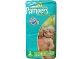 Pampers Baby dry mini maat 2 Pampers Baby dry mini maat 2