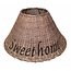 GeWoon Bruine rieten lampenkap - Sweet Home