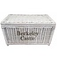 GeWoon Grote witte rieten mand L - Berkeley Castle