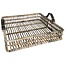 GeWoon Rotan Dienblad Spijl - 45x45xH11 cm