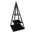 GeWoon Rotan Kerstboom Blackwash - 100 cm