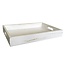 GeWoon Dienblad Whitewash M - 30x45 cm