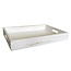 GeWoon Dienblad Whitewash L - 50x35 cm