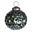 PTMD Collection Kerstbal Dented Groen - 7xH7 cm