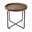 GeWoon Bijzettafel Metaal/Hout XL - 60xH66 cm