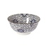 Riverdale Schaal Flower Blauw - Ø16xH7,5 cm
