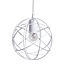 Bloomingville Ronde Hanglamp Wit Metaal - Ø20 cm