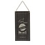 Riverdale Tekstbord Love Zwart - 30x1xH60 cm