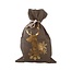 PTMD Collection Jute Kersttas Gestreept - 40x2xH60 cm