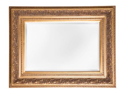 Genova - Luxe Barok Spiegel met Windmotief - Goud Gekleurd