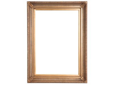 Bari - Gouden lijst van hout met ornament