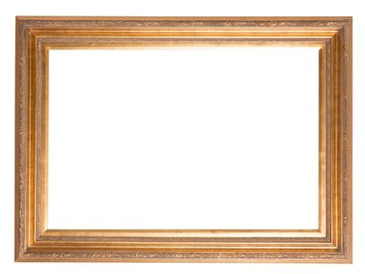 Montpellier - Brede Klassieke Lijst - Kleur Goud